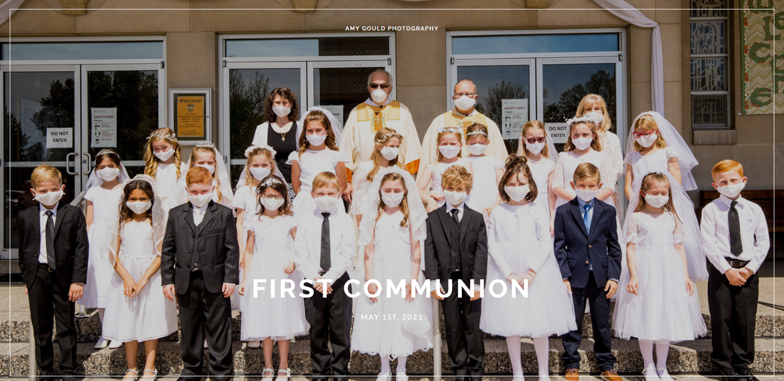 First Communion Amy Gould Photography